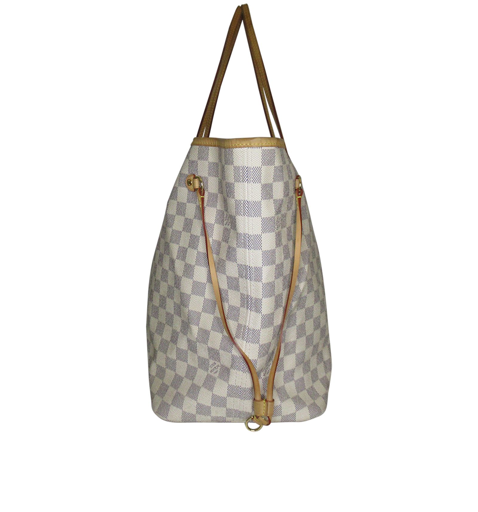 Neverfull GM Sin Pochette, 790&euro;, Bolso, Azul, Canvas - General, Vista inferior
